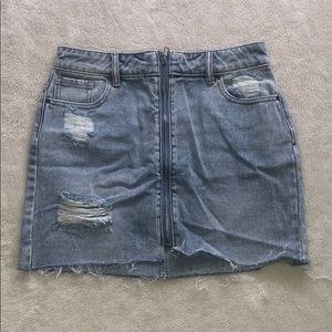 Pacsun jean skirt